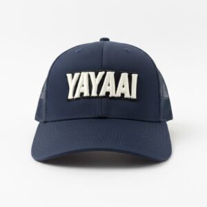 Gorra yayaai color azul con blanco Envio Gratis