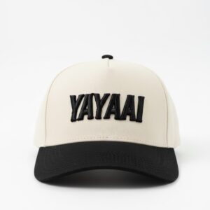 Gorra yayaai Crema con negro Envio Gratis